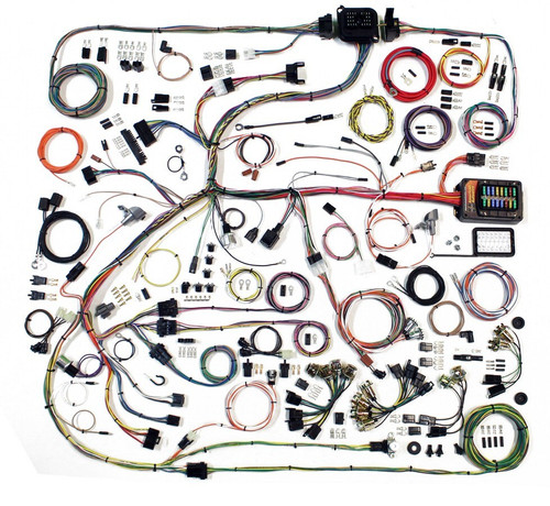 American Autowire 510634 Car Wiring Harness, Classic Update, Complete, Mopar B-Body 1968-70, Kit