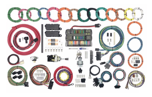 American Autowire 510760 Car Wiring Harness, Highway 22 Plus, Complete, 22 Power Outlets, GM Color Code, Universal, Kit