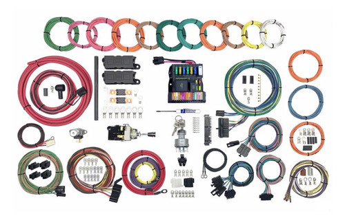 American Autowire 510825 Car Wiring Harness, Highway 15 Plus, Complete, 15 Power Outlets, GM Color Code, Universal, Kit