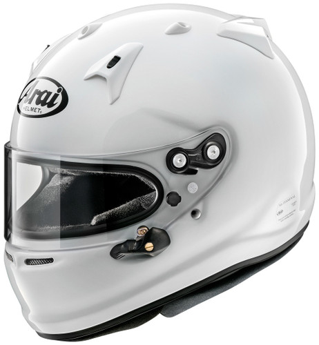 Arai Helmet 685000000000 Helmet, GP-7, Closed Face, Snell SA2020, Head and Neck Support Ready, White, Large, Each