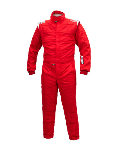 Bell Helmets BR10074 Sport-TX Series Driving Suit, 1-Piece, SFI 3.2A/5, Double Layer, Nomex, Red, X-Large, Each