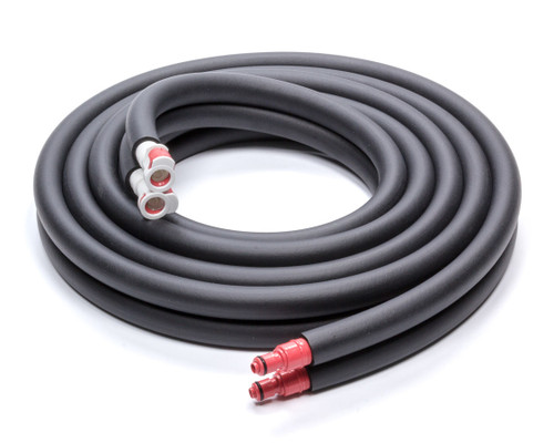 Cool Shirt 4012-1100 Cool Shirt Water Hose, 12 ft Length, 5/16 in ID, Insulated, Quick Disconnect Fittings, Rubber, Black, Each