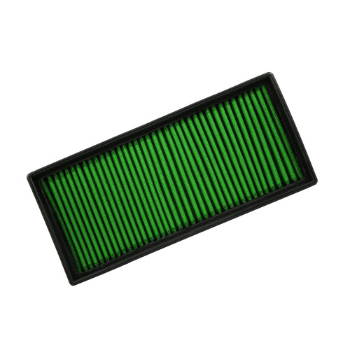 Green Filter 2017 Air Filter Element, Panel, Reusable Cotton, Green, Various Ford Applications, Each