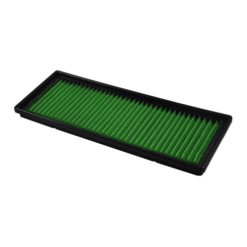 Green Filter 2247 Air Filter Element, Panel, Reusable Cotton, Green, Various Mercedes-Benz Applications, Each