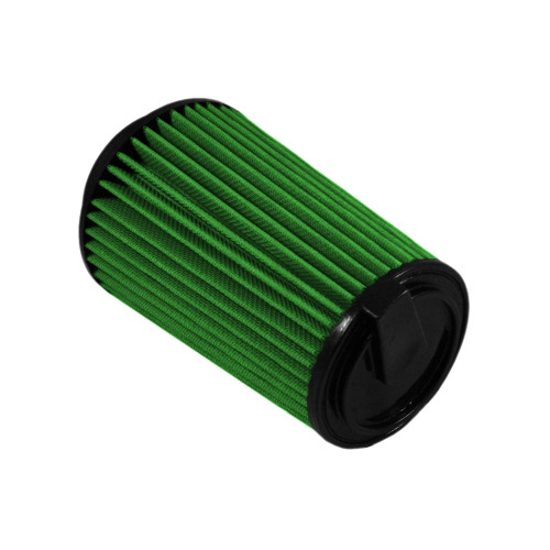 Green Filter 7051 Air Filter Element, Clamp-On, Conical, 6 in Base Diameter, 5 in Top Diameter, 9.13 in Tall, 4 in Flange, Reusable Cotton, Green, Ford Mustang 2005-09, Each