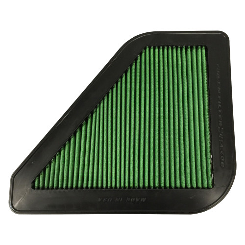 Green Filter 7216 Air Filter Element, Panel, Reusable Cotton, Green, GM Midsize SUV 2008-17, Each