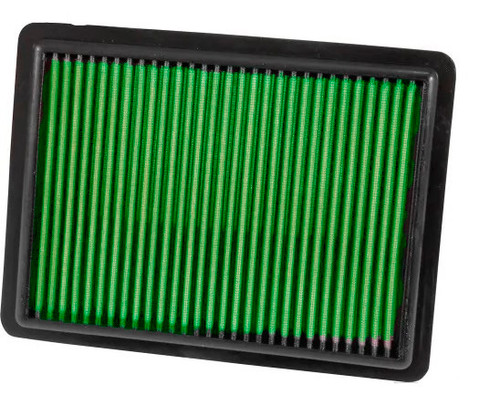 Green Filter 7258 Air Filter Element, Panel, Reusable Cotton, Green, Various Honda / Acura Applications, Each