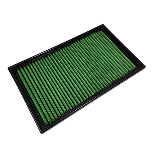 Green Filter 7315 Air Filter Element, Panel, Reusable Cotton, Green, Various Volkswagen / Audi / Seat Applications, Each