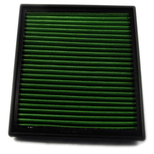 Green Filter 7378 Air Filter Element, Panel, Reusable Cotton, Green, Various Toyota / Lexus / Mitsubishi Applications, Each