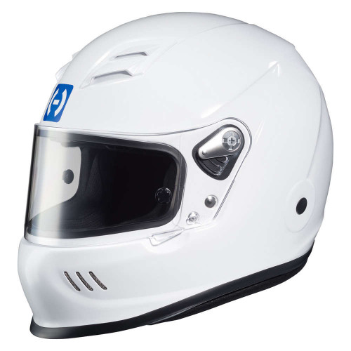 Hjc Motorsports 2WXS15 Helmet, AR-10 III, Snell SA2015, Head and Neck Support Ready, White, X-Small, Each