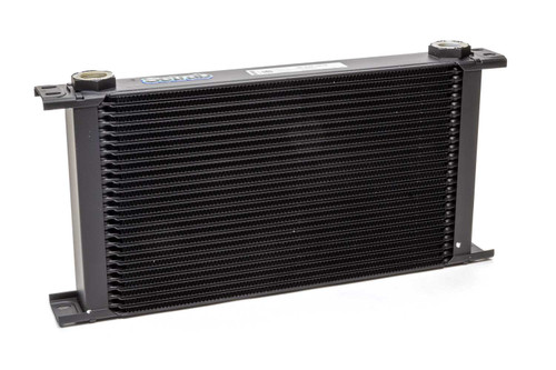 Setrab Oil Coolers 50-925-7612 Fluid Cooler, ProLine STD 9 Series, 15.940 x 7.950 x 1.970 in, Plate Type, 22 mm x 1.50 Female Inlet / Outlet, Aluminum, Black Paint, Universal, Each