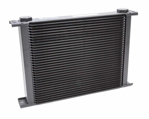 Setrab Oil Coolers 50-934-7612 Fluid Cooler, ProLine STD 9 Series, 15.940 x 10.740 x 1.970 in, Plate Type, 22 mm x 1.50 Female Inlet / Outlet, Aluminum, Black Paint, Universal, Each