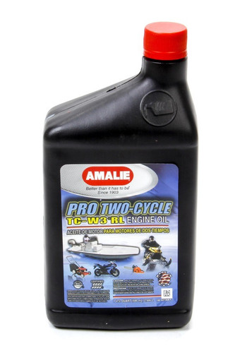 Amalie 160-62736-56 2 Stroke Oil, Pro Two Cycle, TC-W3 RL TC-W3, Conventional, 1 qt Bottle, Set of 12