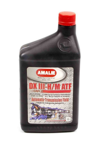 Amalie AMA72836-56 Transmission Fluid, DX III-h / M, ATF, Conventional, 1 qt Bottle, Each