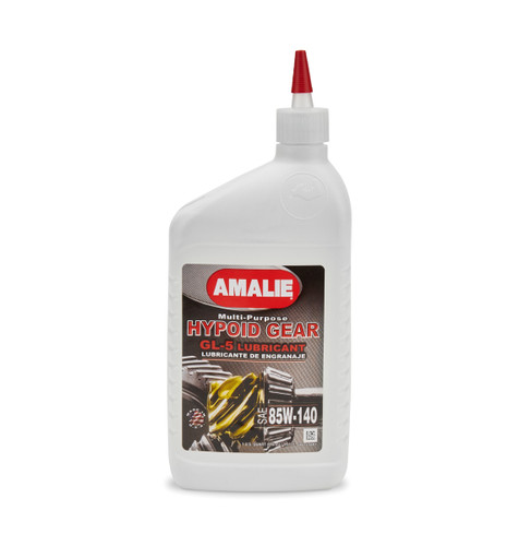 Amalie AMA73156-56 Gear Oil, Hypoid Gear Multi-Purpose, 85W140, Limited Slip Additive, Conventional, 1 qt Bottle, Each