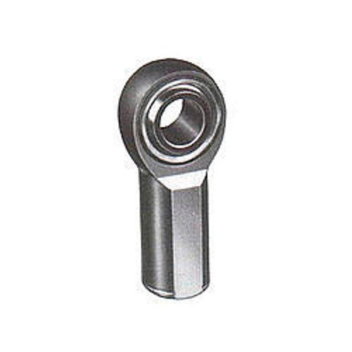 Aurora MW-8 Rod End, MW Precision Series, Spherical, 1/2 in Bore, 1/2-20 in Right Hand Female Thread, Steel, Zinc Oxide, Each