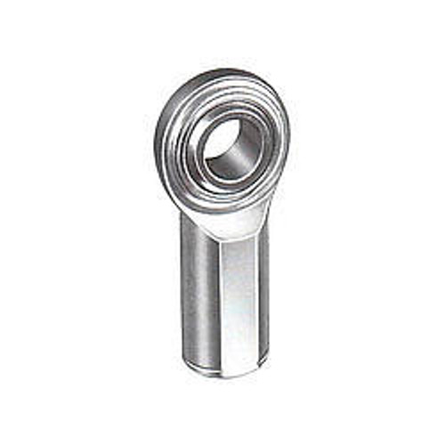 Aurora VCW-12 Rod End, VCW Economy Series, Spherical, 3/4 in Bore, 3/4-16 in Right Hand Female Thread, PTFE Lined, Steel, Zinc Oxide, Each