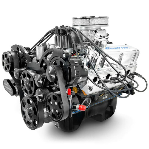 Blueprint Engines BP302RCTFKB Crate Engine, Drop-in-Ready, EFI, 302 Cubic Inch, 361 HP, Pulleys Included, Small Block Ford, Each