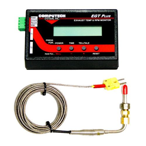 Computech Systems 4100 EGT Monitor, EGT Plus, Single Probe, Digital, Weld-In, Each