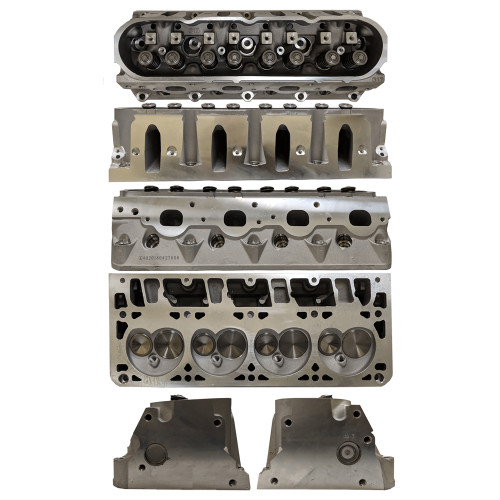 Enginequest EQ-CH364AA Cylinder Head, Assembled, 2.000 in/1.570 in Valves, 211 cc Intake, 71 cc Chamber, Aluminum, GM LS-Series, Each