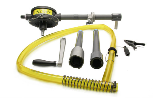 Flo-Fast 51505 Transfer Pump, Professional, Manual, Hand Crank, Filter Included, Plastic, Yellow / Black, 55 gal Drums, Kit