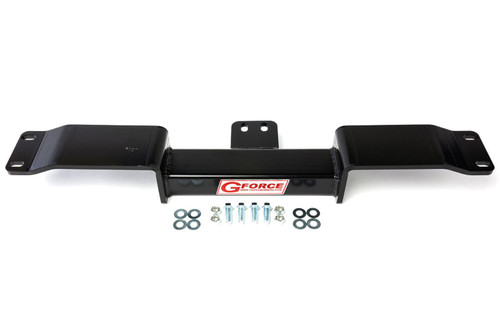 G Force Crossmembers RCF2E-700 Transmission Crossmember, Bolt-On, Steel, Black Powder Coat, 4L60 / 4L60E / 700R4, GM F-Body 1970-74, Each