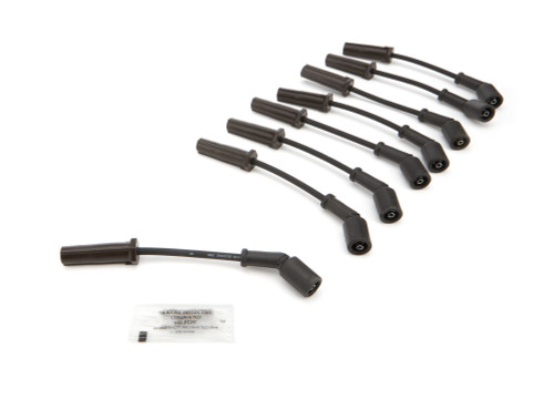 Chevrolet Performance 12731654 Spark Plug Wire Set, Spiral Core, 7 mm, Black, GM LS-Series, Kit