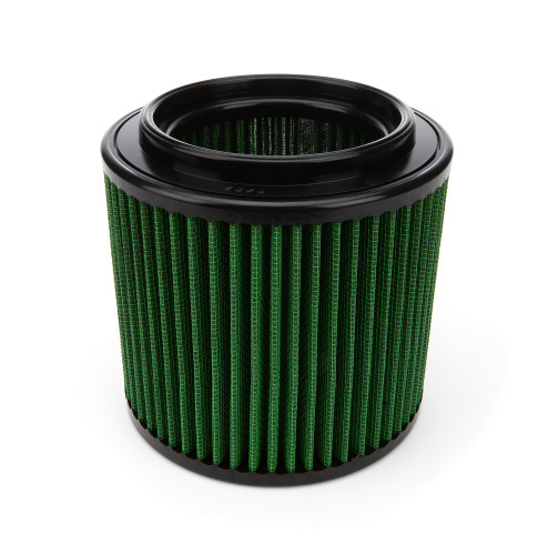 Green Filter 7482 Air Filter Element, Round, 6.5 in Diameter, 6.25 in Tall, Reusable Cotton, Green, Universal, Each