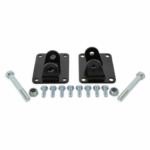 Hooker BHS504 Motor Mount, Blackheart, Engine Side, Bolt-On, Steel, Black, GM LS-Series, Ford Mustang 1996-2004, Kit