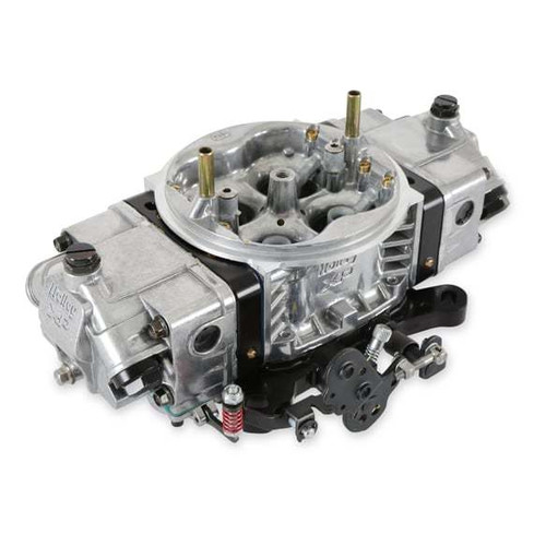 Holley 0-80577SA Carburetor, Supercharger XP, 4-Barrel, 950 CFM, Square Bore, No Choke, Mechanical Secondary, Dual Inlet, Aluminum, Black / Silver, Each