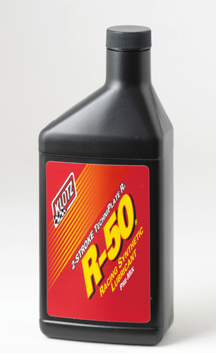 Klotz Synthetic Lubricants KLOKL-102 2 Stroke Oil, R-50 Techniplate, Synthetic, 1 pt, Gas, Each