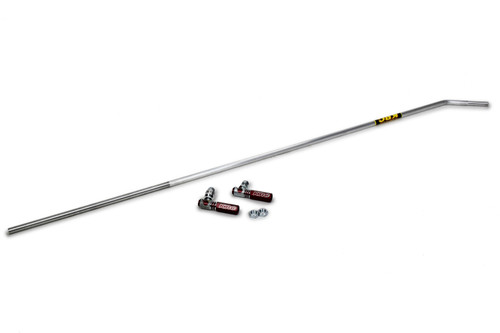 Kluhsman Racing Products KRC-1053 Throttle Linkage, 36 in Long, 3/8-24 in, Aluminum, Natural, Each