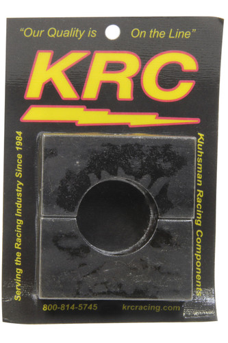 Kluhsman Racing Products KRC-4194 Ballast Bracket, Clamp-On, 1/2-1 in, Steel, Black Paint, Each
