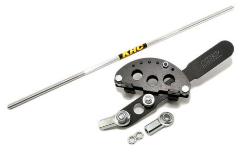 Kluhsman Racing Products KRC-7200BK Shifter Assembly, 1 Lever, Floor Mount, Aluminum, Black Anodized, Powerglide, Kit