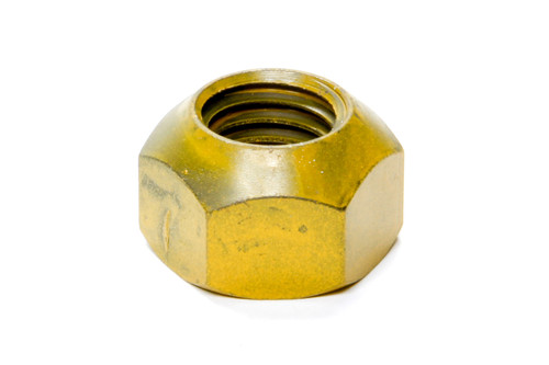 Kluhsman Racing Products KRC-8213T Lug Nut, 5/8-11 in Right Hand Thread, 1 in Hex Head, 45 Degree, Open End, Steel, PTFE Coated, Reflective Yellow, Set of 20