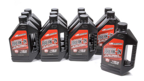Maxima Racing Oils 39-09901 Motor Oil, Performance Break-In, High Zinc, 5W16, Conventional, 1 qt Bottle, Set of 12