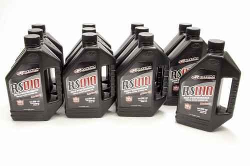 Maxima Racing Oils 39-13901 Motor Oil, RS, 0W10, Synthetic, 1 qt Bottle, Set of 12