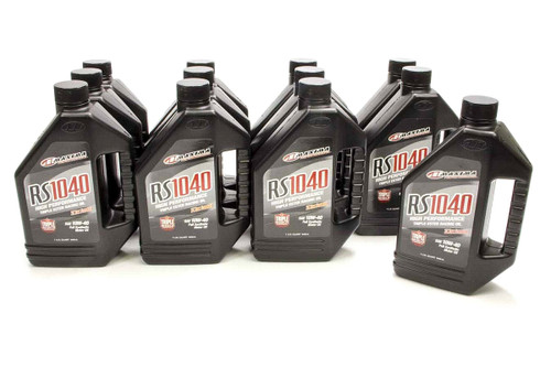 Maxima Racing Oils 39-16901 Motor Oil, RS, 10W40, Synthetic, 1 qt Bottle, Set of 12