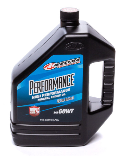 Maxima Racing Oils 39-379128S Motor Oil, 60W, Conventional, 1 gal Bottle, Each