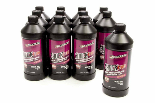 Maxima Racing Oils 59-58932L Shock Oil, Shock Fluid, 3WT, Semi-Synthetic, 32 oz Bottle, Set of 12