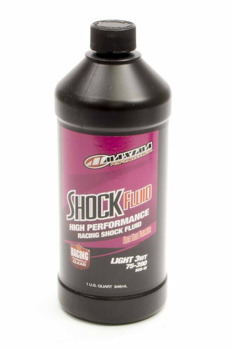 Maxima Racing Oils 59-58932LS Shock Oil, Shock Fluid, 3WT, Semi-Synthetic, 32 oz Bottle, Each