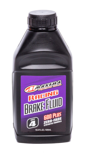 Maxima Racing Oils 80-87916S Brake Fluid, Racing, DOT 4, Synthetic, 16.90 oz Bottle, Each
