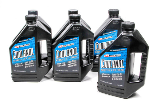Maxima Racing Oils 82964 Antifreeze / Coolant, Coolanol, Pre-Mixed, 1/2 gal Jug, Set of 6