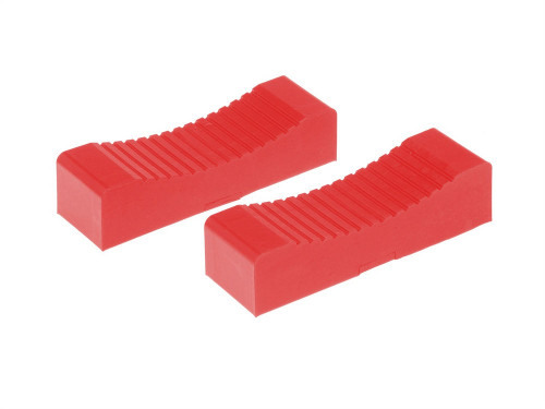 Prothane 19-1413 Jack Stand Pad, Polyurethane, Red, 1-1/2 x 6 in Head, Pair