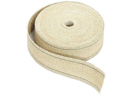 Big End Performance 80105 Exhaust Header Wrap 2 in. wide x 50 ft. Roll, Natural