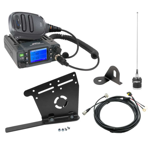Rugged Radios JP1-GMR25 Radio Receiver, GMR25, Waterproof, 25 Watt, Antenna / Bracket / Harness, Jeep Gladiator 2020-22 / Wrangler 2018-22, Kit