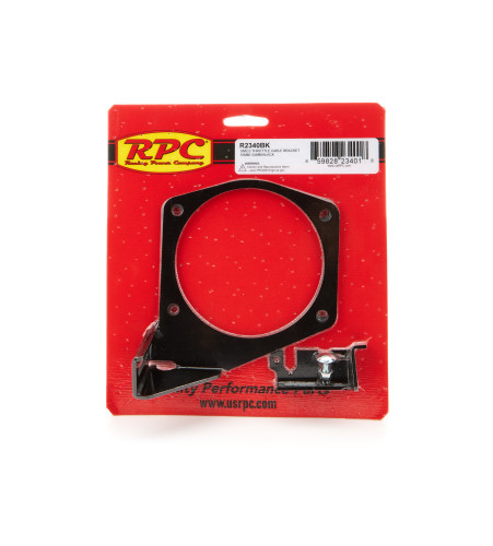 Racing Power Co-Packaged R2340BK LS Throttle Cable Brackt Black