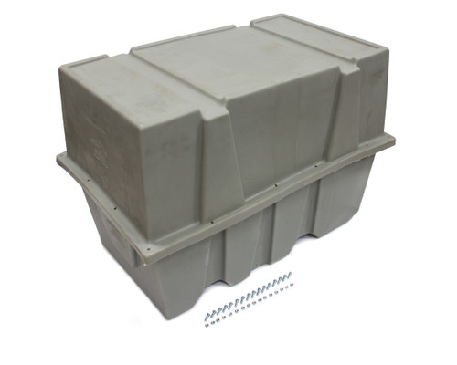 Scribner 5110 Engine Storage Case, Complete Engine and Bellhousing, 44 x 27 x 30 in, Plastic, Gray, Small Blocks, Each