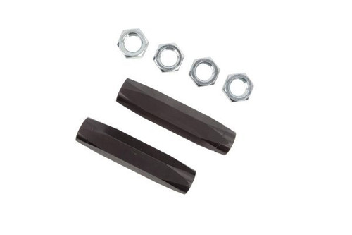 UMI Performance 2104 Tie Rod Sleeve, 11/16-18 in Female Thread, Hex Tube, Aluminum, Natural, GM F-Body 1970-81, Pair