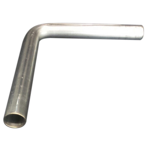 Woolf Aircraft Products 100-065-100-090-304 Exhaust Bend, 90 Degree, 1 in Diameter, 1 in Radius, 16 Gauge, Stainless, Natural, Each